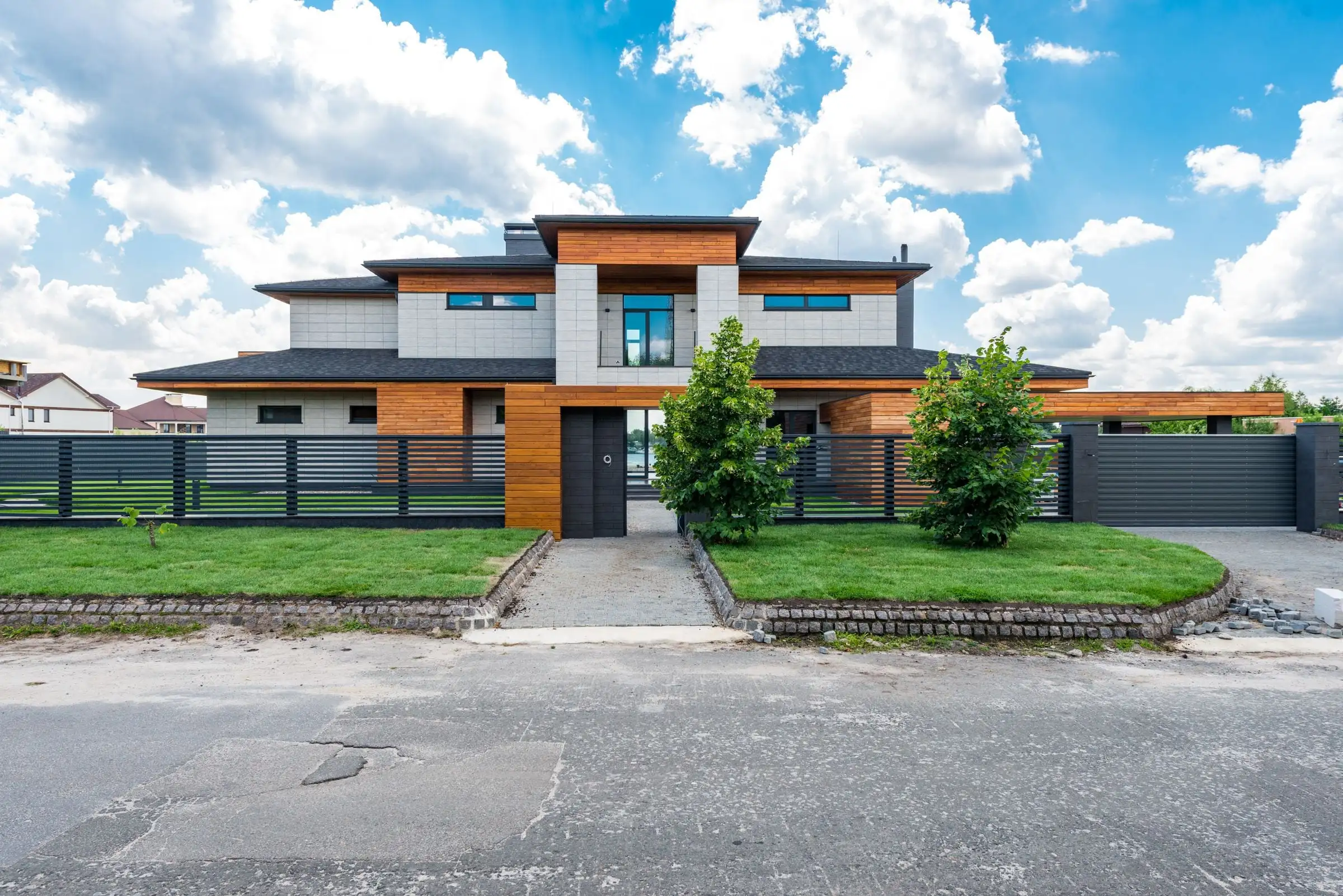 Independent villa with warm evening light, representational image for RBC Happy Homes, Sector 115 Mohali